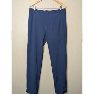 Oakley Golf Pants Mens 34x31 Blue Regular Fit Stretch Performance